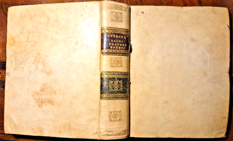 SERIE CRITICA DE SACRI PASTORI BARESI di Michele Garruba 1844 …