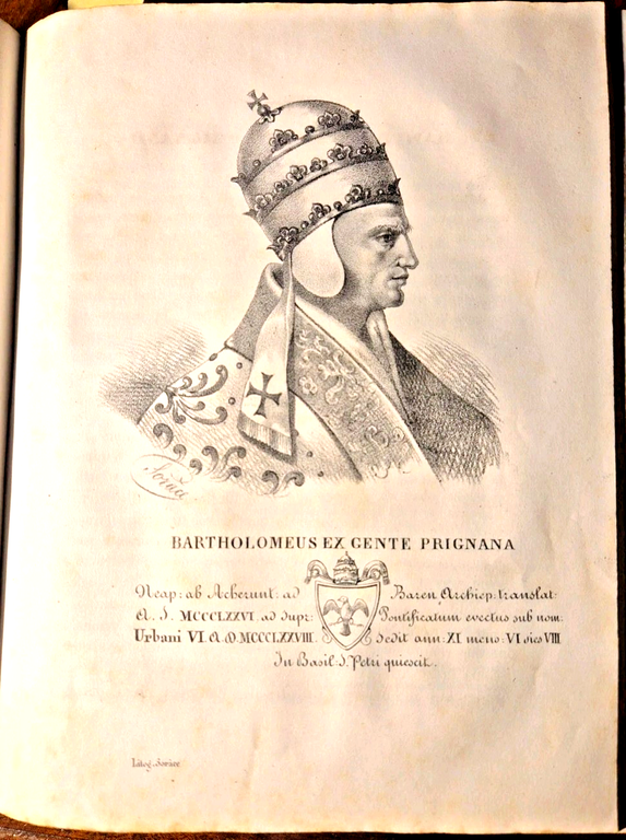SERIE CRITICA DE SACRI PASTORI BARESI di Michele Garruba 1844 …