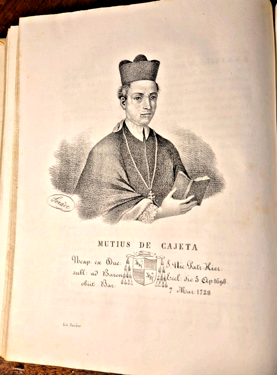 SERIE CRITICA DE SACRI PASTORI BARESI di Michele Garruba 1844 …