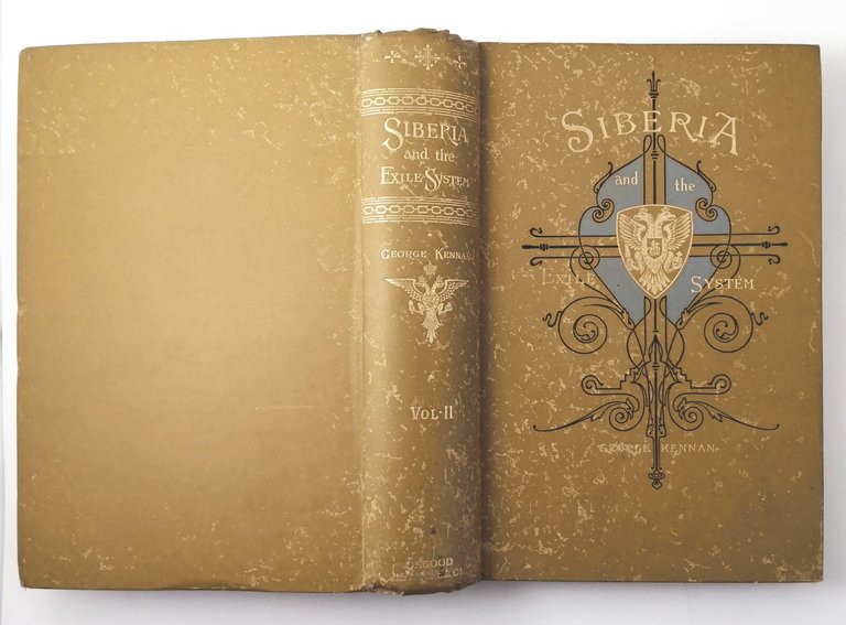 SIBERIA AND THE EXILE SYSTEM di George Kennan 2 volumi …