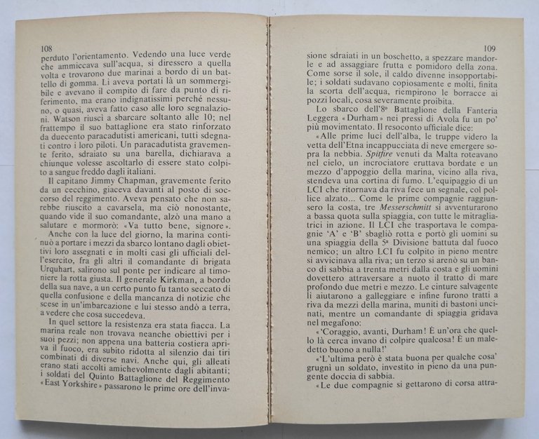 SICILIA di Hugh Pond 1971 Longanesi Libro sbarco alleato II …