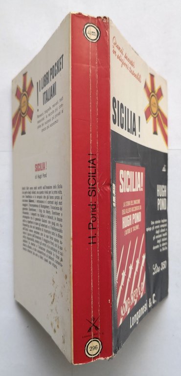 SICILIA di Hugh Pond 1971 Longanesi Libro sbarco alleato II …