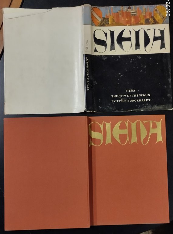 SIENA THE CITY OF THE VIRGIN di Titus Burckhardt 1960 …