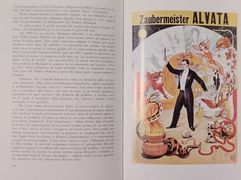 SILVAN ARTE MAGICA 1977 Rusconi Libro illusioni trucchi e magie …