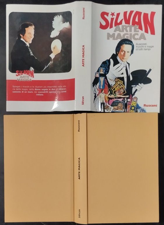 SILVAN ARTE MAGICA 1977 Rusconi Libro illusioni trucchi e magie …