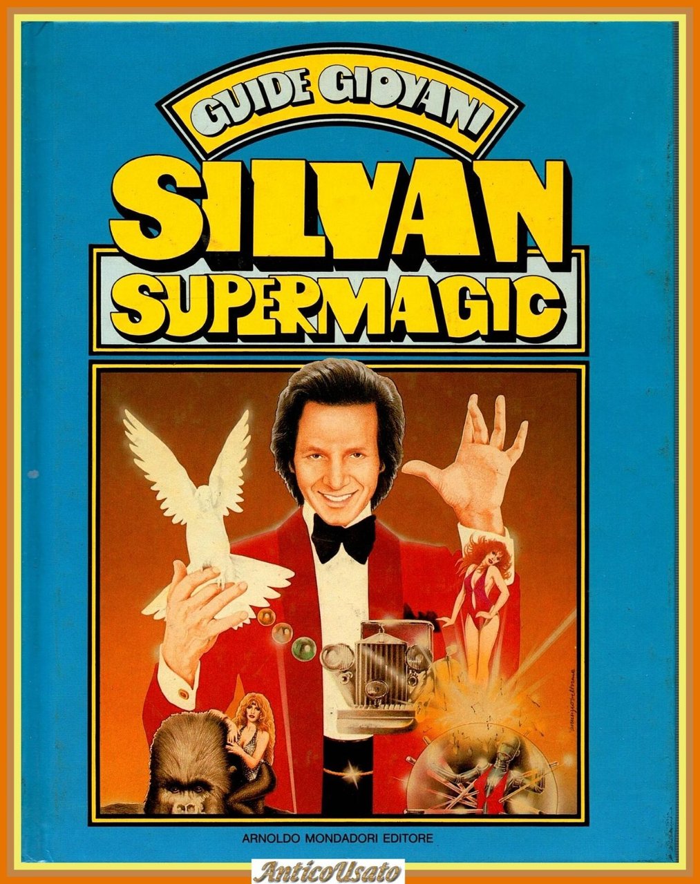 SILVAN SUPERMAGIC 1984 Mondadori Libro illusionismo magia prestidigitazione