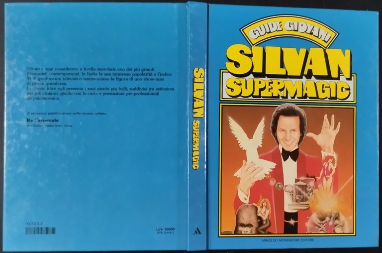 SILVAN SUPERMAGIC 1984 Mondadori Libro illusionismo magia prestidigitazione