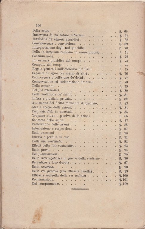 SINOPSI DELLE PANDETTE GIUSTINIANEE volume I di Giuseppe Polignani 1874 …