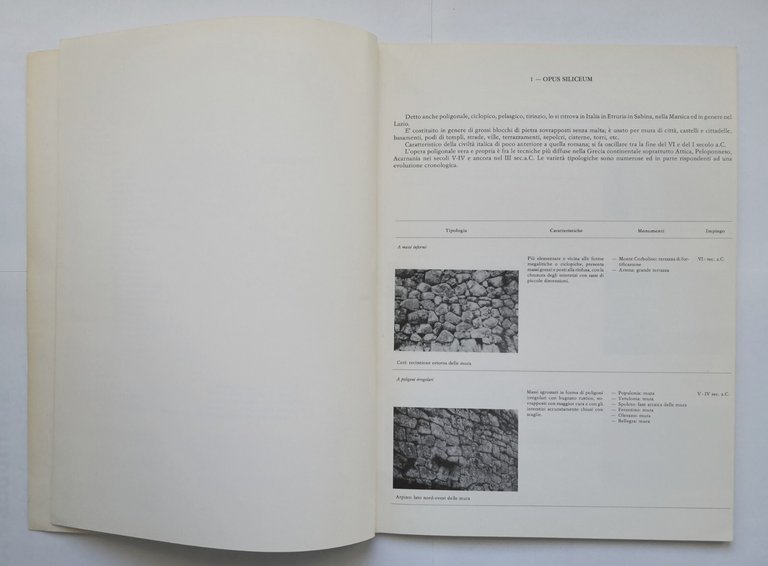 SINTESI SCHEMATICA DI TECNICA EDILIZIA ROMANA di Roberto Marta 1981 …