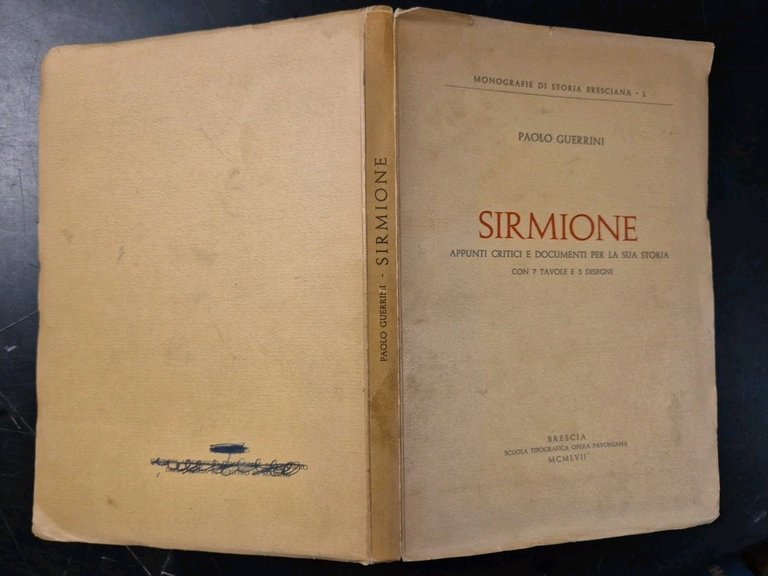 SIRMIONE di Paolo Guerrini Appunti Critici e Documenti Per la …