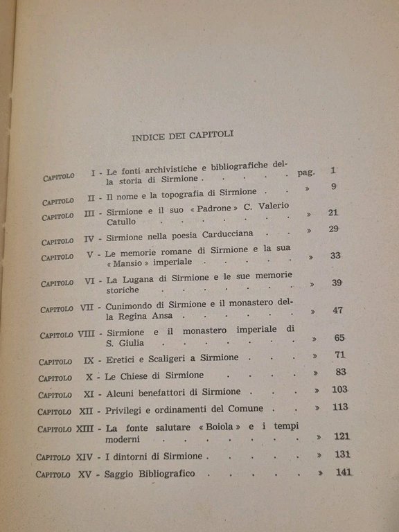 SIRMIONE di Paolo Guerrini Appunti Critici e Documenti Per la …