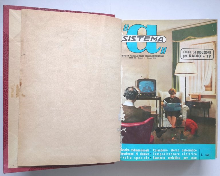 SISTEMA A 1960 annata completa 12 riviste Rodolfo Capriotti radio …