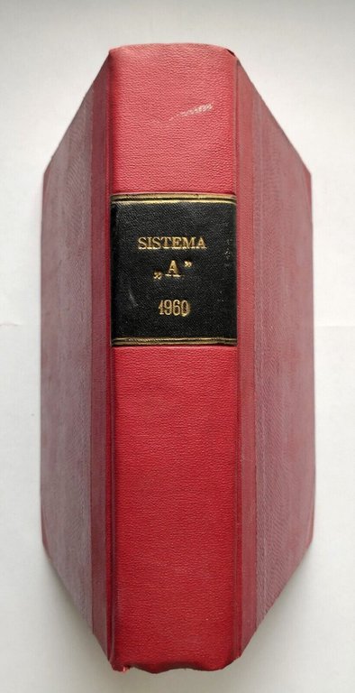 SISTEMA A 1960 annata completa 12 riviste Rodolfo Capriotti radio …