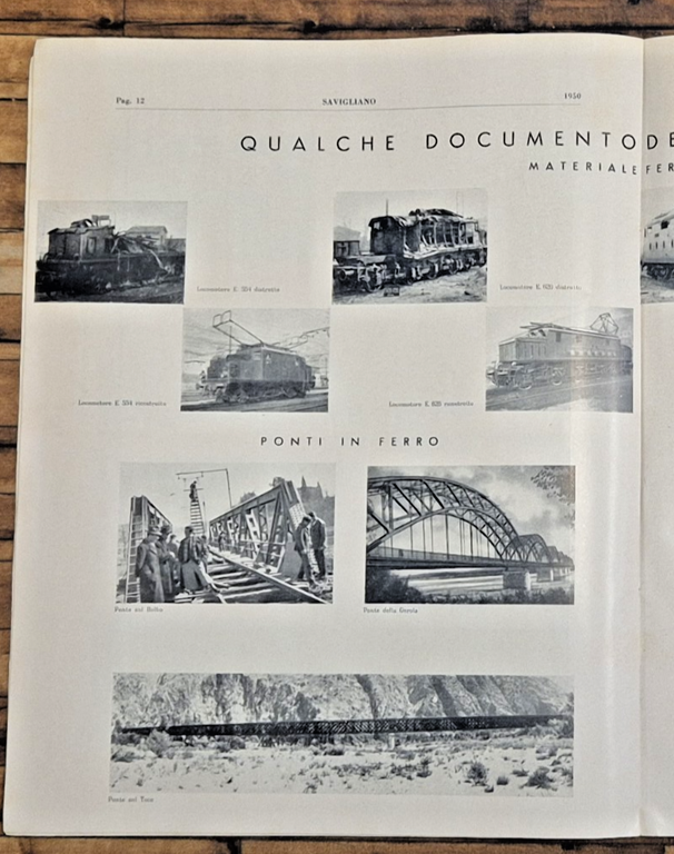 SOCIETÀ NAZIONALE OFFICINE SAVIGLIANO 1950 panorama della produzione catalogo | Immagine Gallery 4