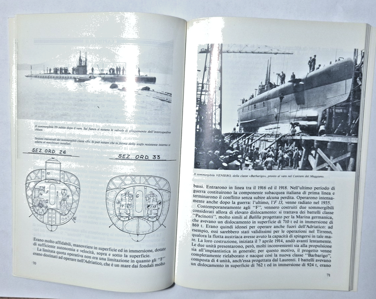 SOMMERGIBILI ITALIANI Cento Anni di Vita di Flamigni Turrini Marcon … | Immagine Gallery 3