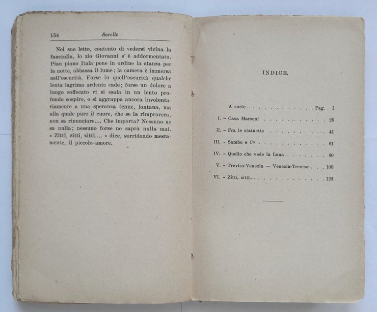 SORELLE romanzo di Haydee 1926 Le Monnier Libro biblioteca giovani …