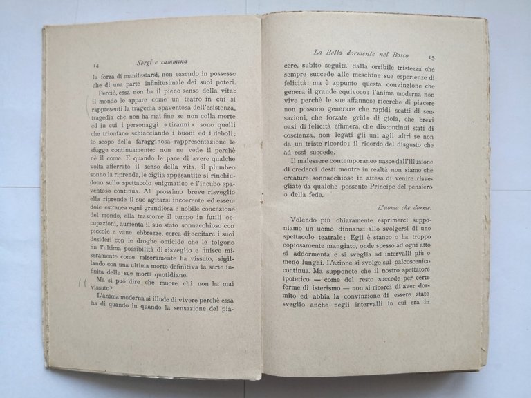SORGI E CAMMINA di Ellick Morn 1909 Lattes Libro l'arte …