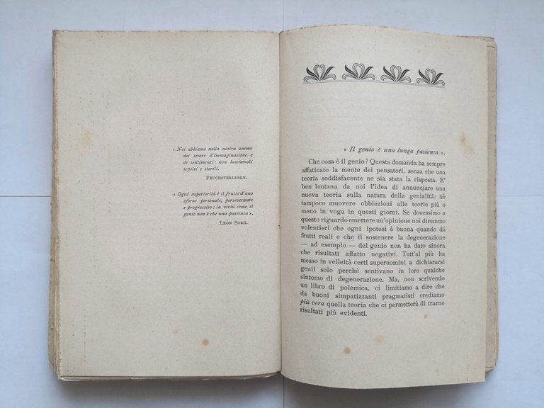 SORGI E CAMMINA di Ellick Morn 1909 Lattes Libro l'arte …