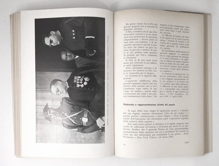 SPAGNA QUANDO? dicembre 1964 IL PONTE rivista numero speciale giornale …