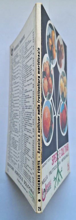 SPECIE E CULTIVAR NELLA FRUTTICOLTURA MERIDIONALE di Vincenzo Forte 1975 …