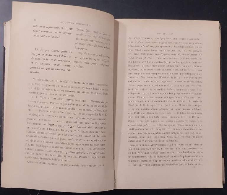 SPICILEGIUM DOGMATICO BIBLICUM di Josephi Corluy Volume 1 1884 Libro …