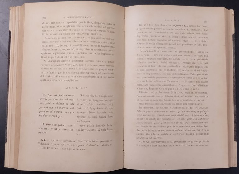 SPICILEGIUM DOGMATICO BIBLICUM di Josephi Corluy Volume 1 1884 Libro …