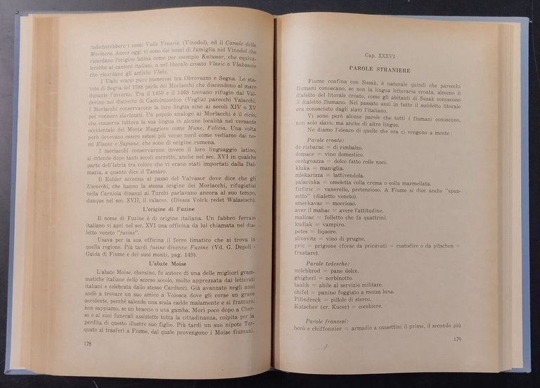 SPIGOLANDO NEL PASSATO DI FIUME Luigi Torcoletti 1951 Emiliani Libro