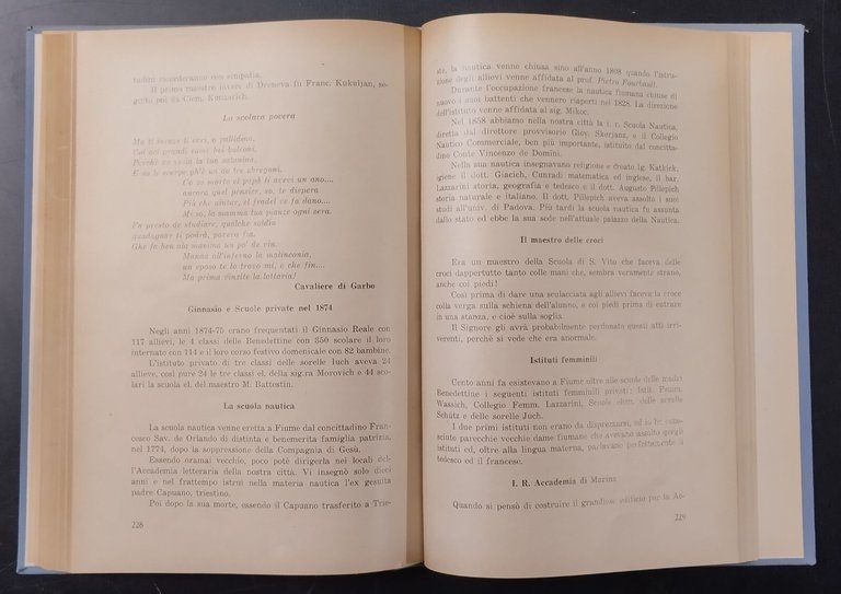 SPIGOLANDO NEL PASSATO DI FIUME Luigi Torcoletti 1951 Emiliani Libro | Immagine Gallery 5