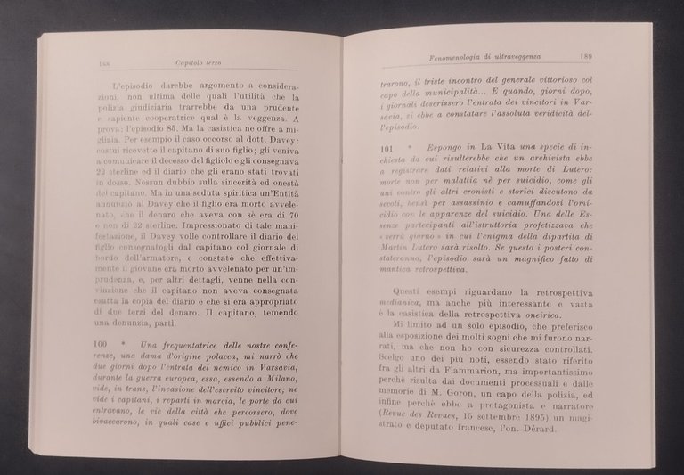 SPIRITISMO MODERNO i FENOMENI di Gino Trespioli 1934 Cisalpino Libro …
