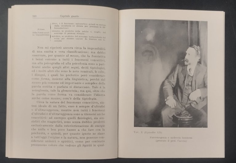 SPIRITISMO MODERNO i FENOMENI di Gino Trespioli 1934 Cisalpino Libro …