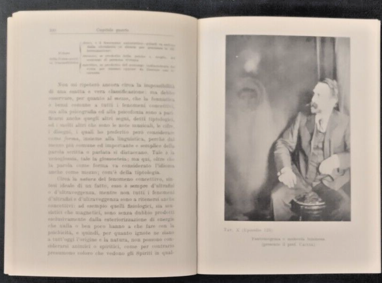 SPIRITISMO MODERNO i FENOMENI di Gino Trespioli 1934 Cisalpino Libro …