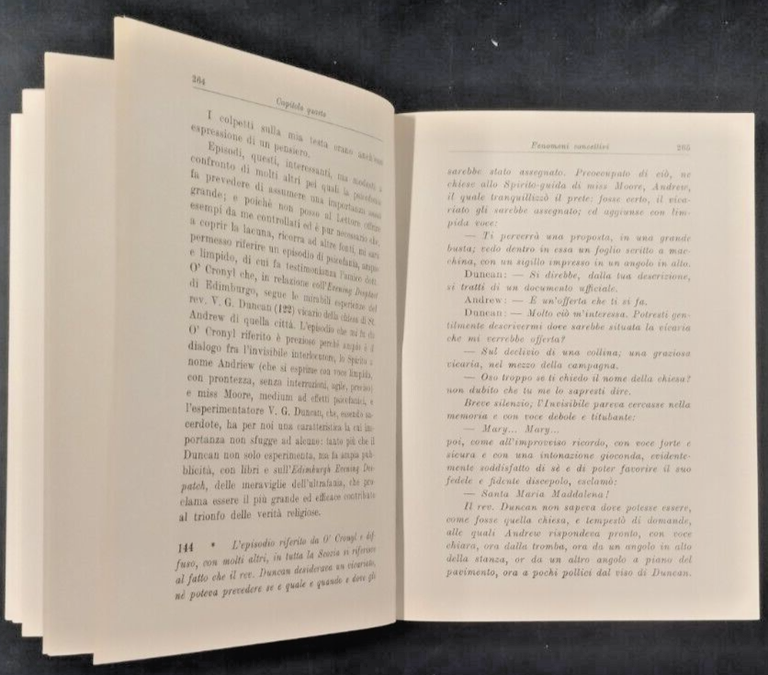 SPIRITISMO MODERNO i FENOMENI di Gino Trespioli 1934 Cisalpino Libro …