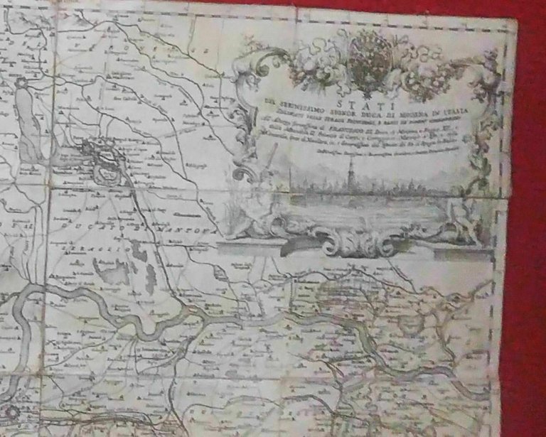 Stati del Serenissimo Signor Duca di Modena 1746 Vandelli Bolzoni …
