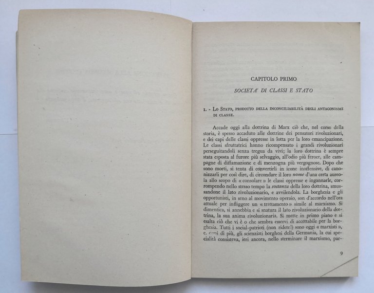 STATO E RIVOLUZIONE di Lenin 1943? Editore Cosmopolita collana politica …