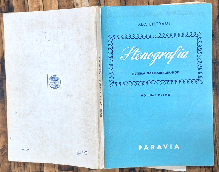 STENOGRAFIA volume 1 di Ada Beltrami Sistema Gabelsberger Noe 1974 … | Immagine Gallery 2