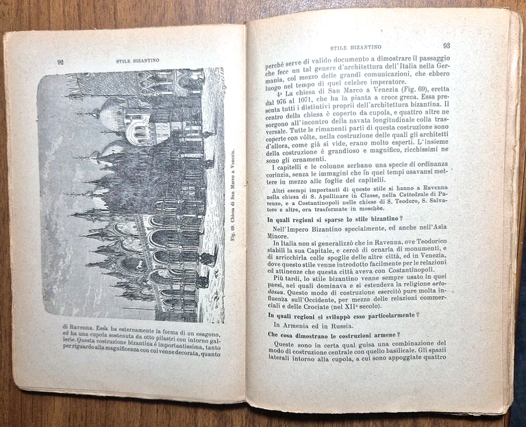 STILI DI ARCHITETTURA di Sacken Brayda 1923 Chiantore Libro III …