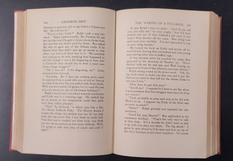 STIRRING FOOTBALL STORIES TRE COMPLETE BOOKS LIBRI 1940 Cupples Leon …