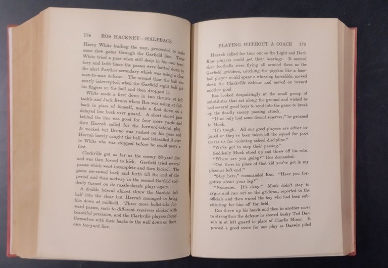 STIRRING FOOTBALL STORIES TRE COMPLETE BOOKS LIBRI 1940 Cupples Leon …