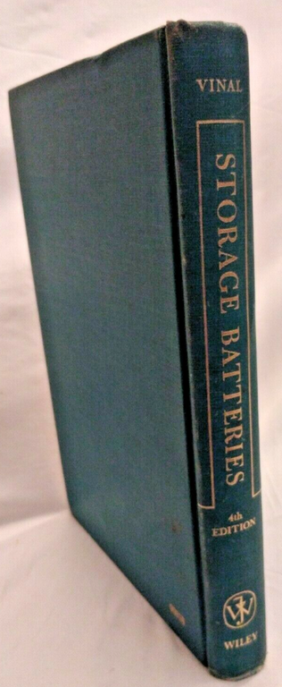 STORAGE BATTERIES di George Wood Vinal 1967 John Wiley & … | Immagine Gallery 4