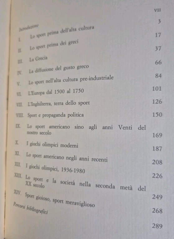 STORIA CULTURALE DELLO SPORT di Richard Mandell 1989 Laterza Libro
