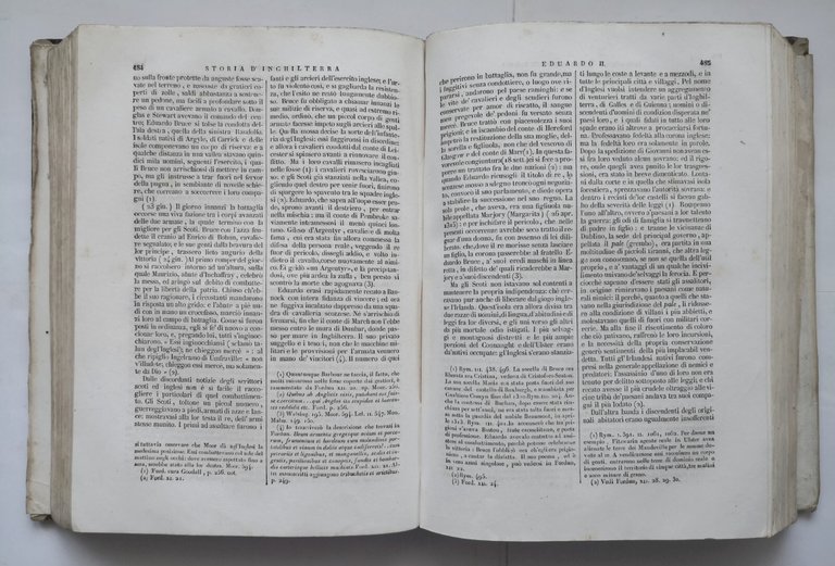 STORIA D'INGHILTERRA di Giovanni Lingard + PARLAMENTO 3 volumi 1840 …