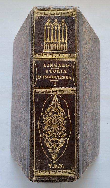 STORIA D'INGHILTERRA di Giovanni Lingard + PARLAMENTO 3 volumi 1840 …