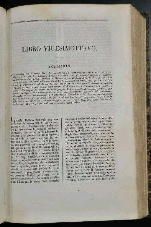 STORIA D'ITALIA continuata da Guicciardini di Carlo Botta 1835 3 …