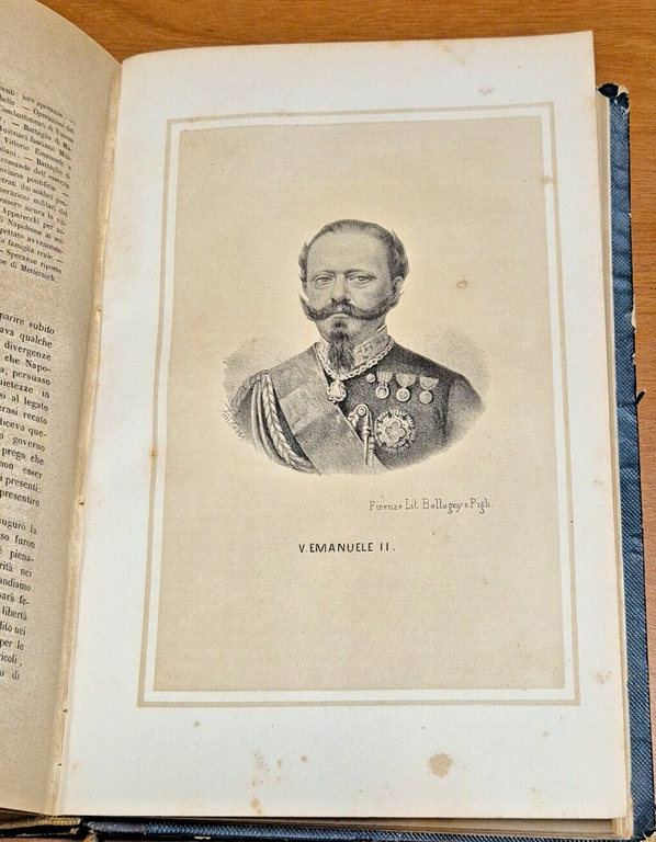 STORIA D'ITALIA dal 1815 fino alla promulgazione del Regno d'Italia …