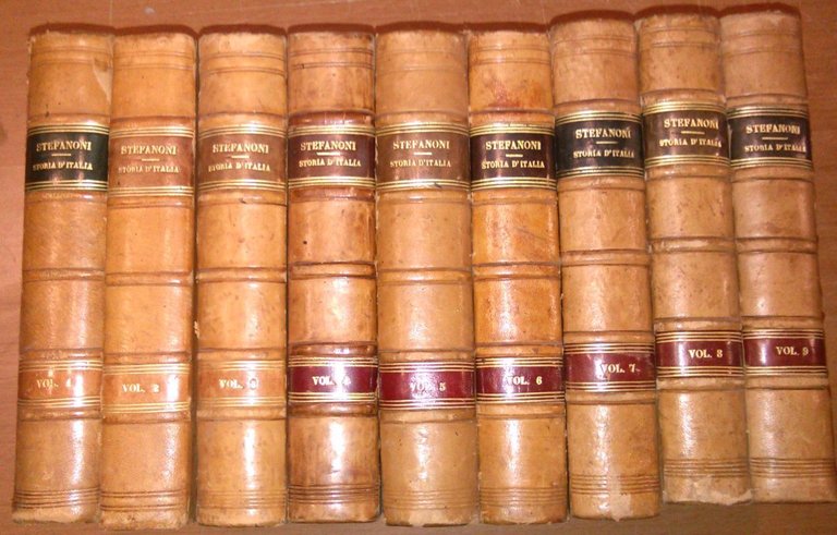 Storia D'Italia narrata al popolo di Luigi Stefanoni 1882 Perino …