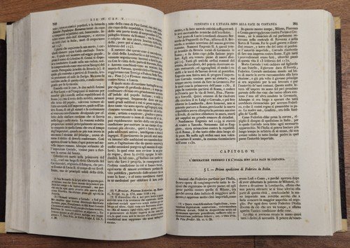 STORIA D'ITALIA NEL MEDIOEVO di Enrico Leo 2 volumi 1840 …