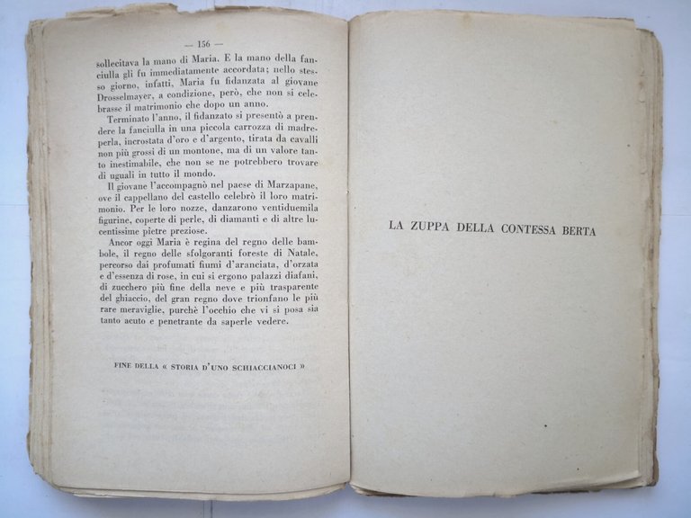 STORIA D'UNO SCHIACCIANOCI di Alessandro Dumas 1933 Barion libro illustrato