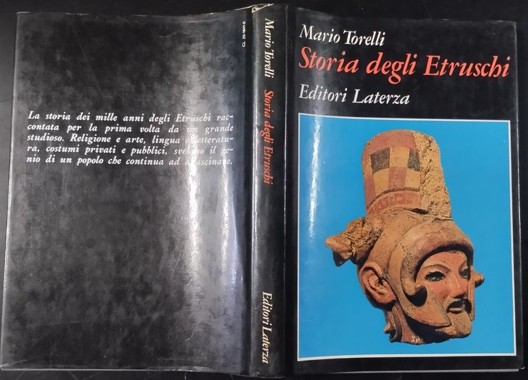 STORIA DEGLI ETRUSCHI di Mario Torelli 1981 Laterza Libro Grandi …