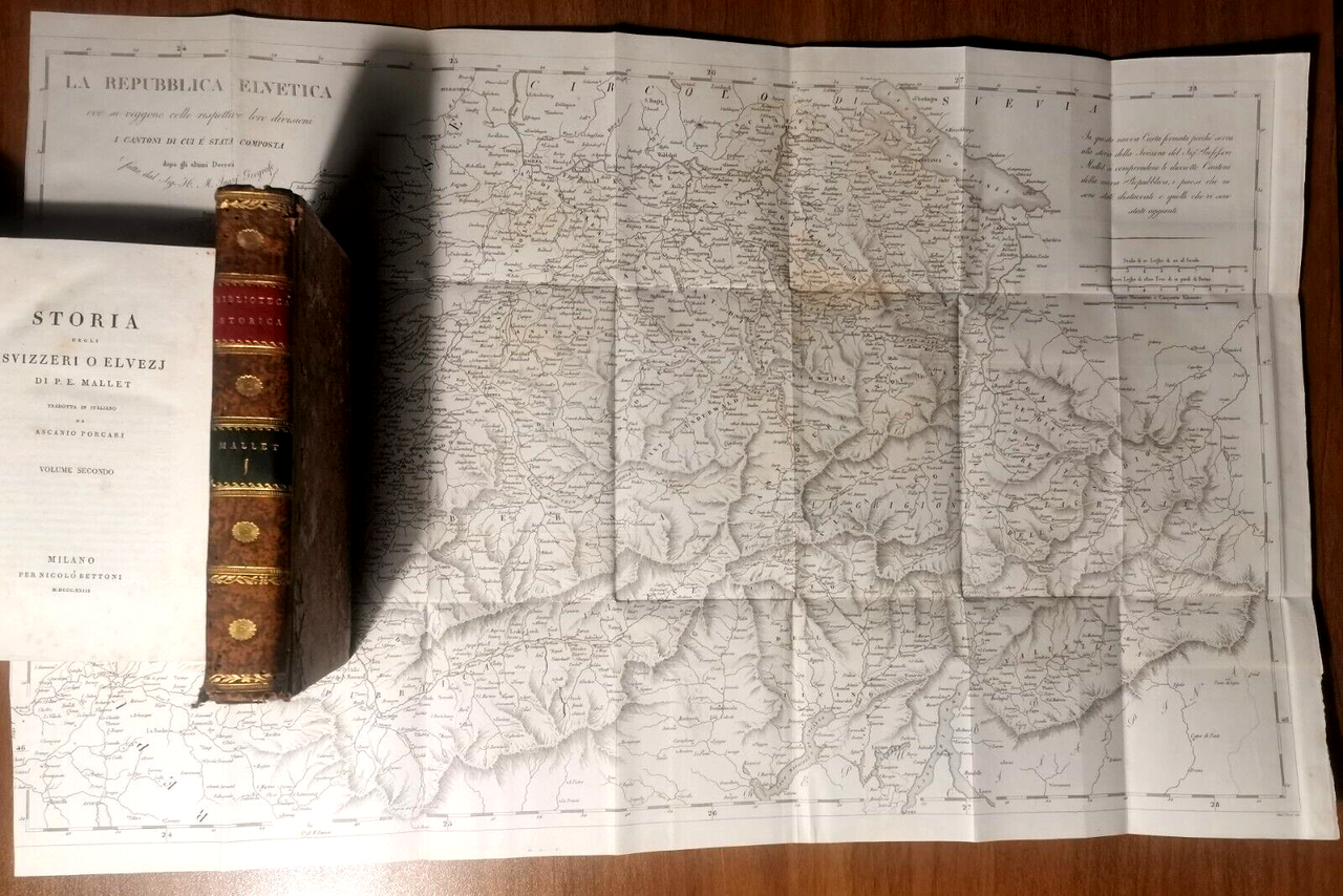 STORIA DEGLI SVIZZERI O ELVEZJ di P E Mallet 2 …