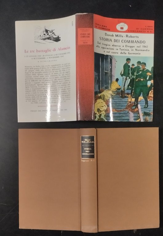 STORIA DEI COMMANDO di Derek Mills Roberts 1956 Longanesi Libro …
